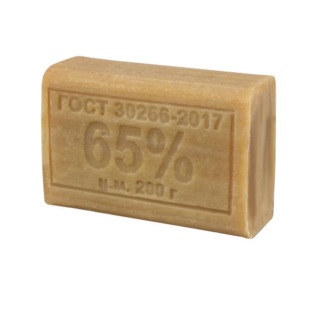 Мыло хозяйственное «МирЧист» 65% без обертки, Опт фото 1