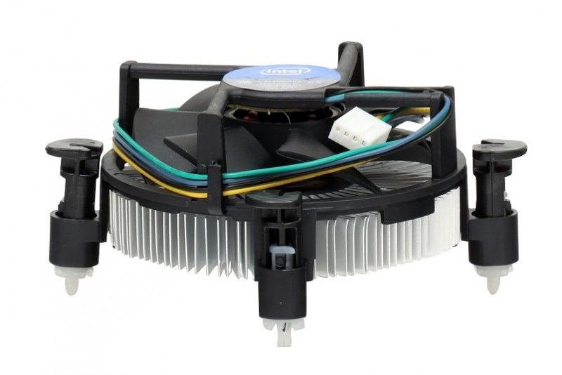 Устройство охлаждения(кулер) Intel E41759 Soc-1150, 1151, 1155 4-pin 18-38dB Al+Cu 95W 240gr Bulk фото 3