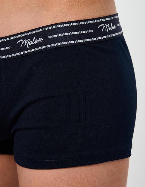 Трусы боксеры темно-синие опт фото 2