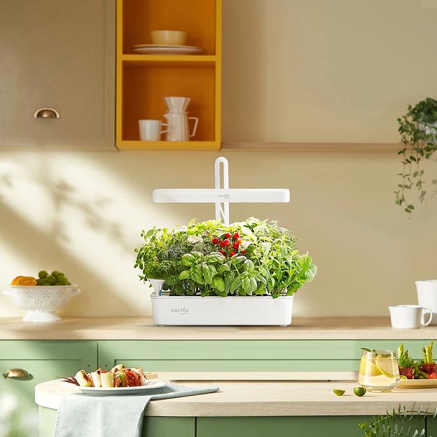 Кашпо Cactus Garden CS-LEDPOT-10 2.0л белый фото 2