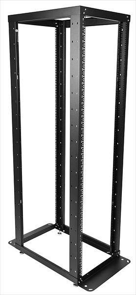 Стойка телекоммуникационная серверная 33U, глубина 1000 мм, цвет черный (СТК-С-33.2.1000-9005) фото 1