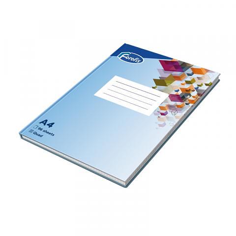 Книга учета А4, 96 л., твердый матовый переплет, клетка, Forofis фото 1
