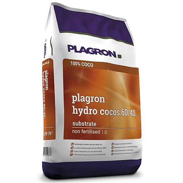 Кокосовый субстрат Plagron hydro cocos 60/40 45л фото 1
