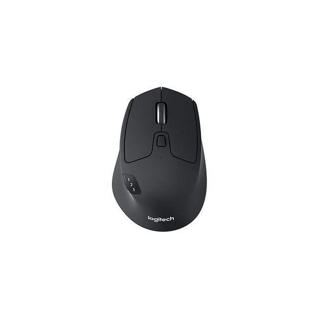 Мышь беспроводная Logitech M720 Triathlon, Bluetooth/Радио, оптическая, USB, 1000dpi, черный [910-004794] фото 1