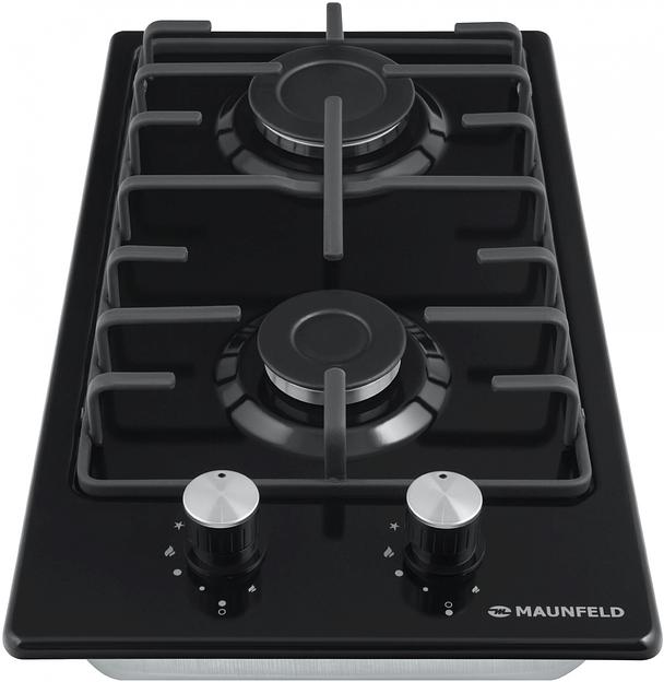 Газовая варочная поверхность Maunfeld EGHE.32.3EB\G черный фото 3