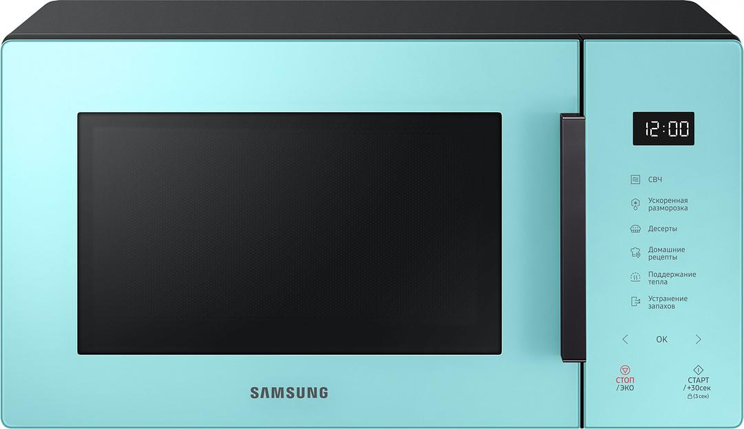Микроволновая Печь Samsung MS23T5018AN/BW 23л. 800Вт нежная мята фото 1