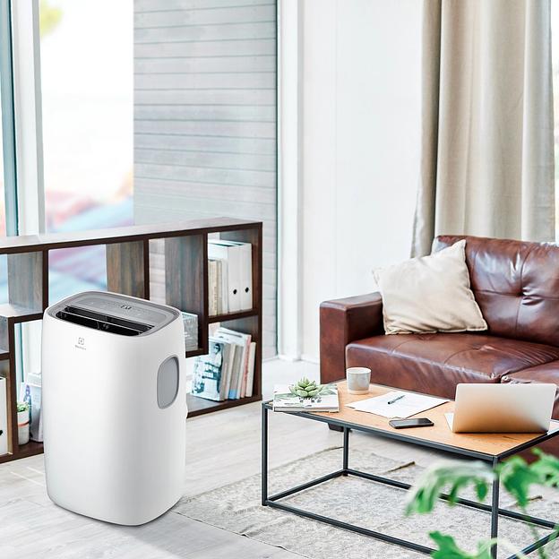 Кондиционер мобильный Electrolux Loft EACM-11 CL/N3 белый площ.27м2 фото 8