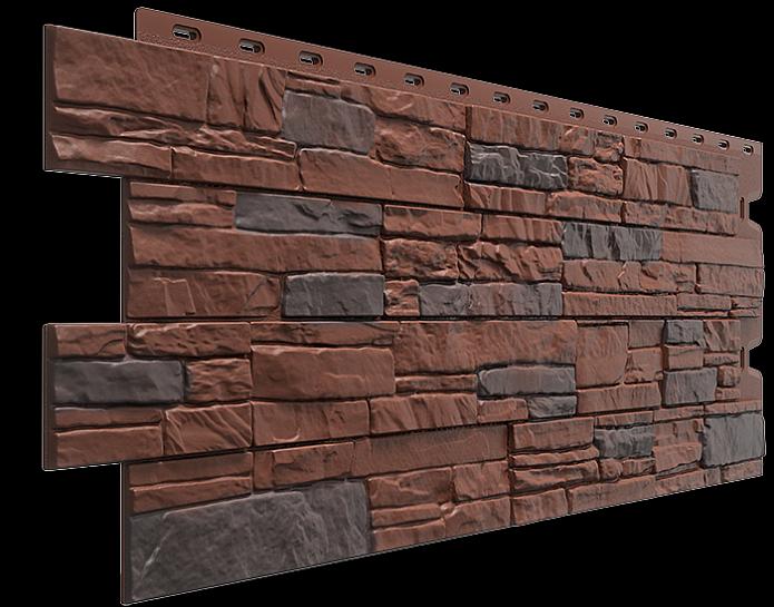 Фасадная панель Docke Stein Темный орех фото 1