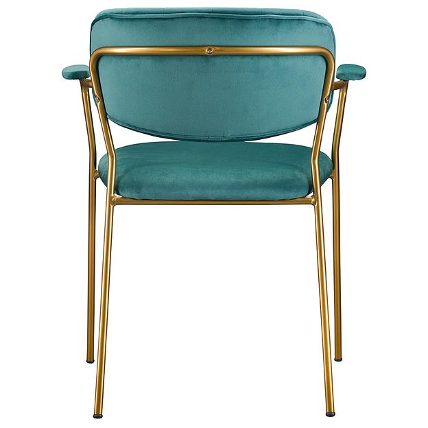 Стул Eirill, велюр, темно-зеленый фото 6