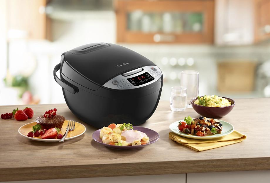 Мультиварка Moulinex Simply Cook MK611832 4л 750Вт черный фото 6