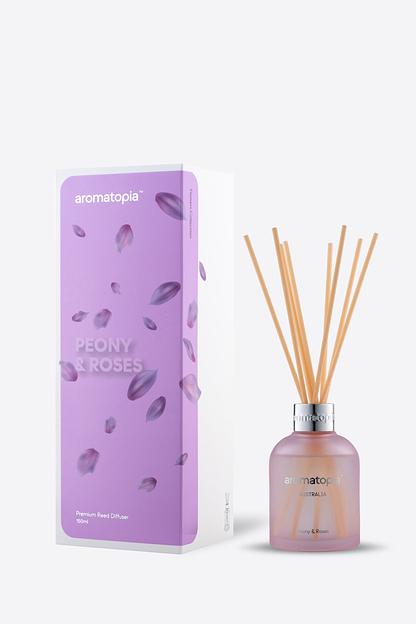 Ароматический диффузор FLOWER Сollection Peone & Rose 150 мл, опт фото 1