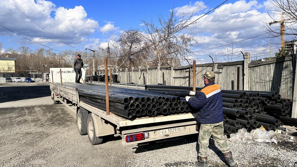Труба ПНД 160х9.1 мм техническая фото 3
