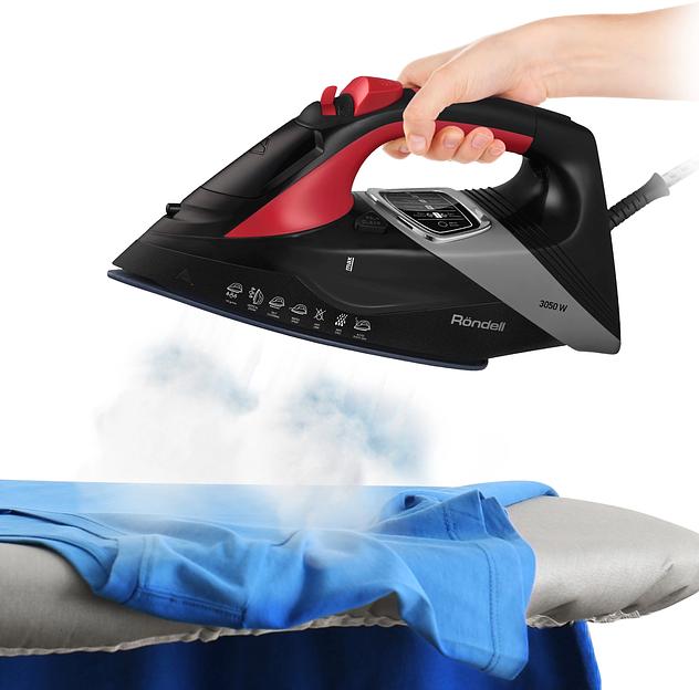 Утюг Rondell RDE-2001 3050Вт черный фото 5