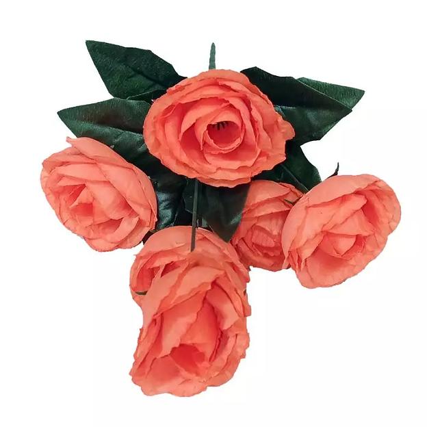 Букет с розами на 6 голов 34см 171-483 фото 2