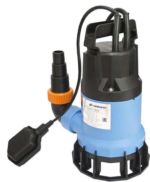 Насос садовый фекальный Джилекс 140/6 250Вт 8400л/час (в компл.:Переходник "Елочка" на три размера шланга 25/32/40мм) фото 1