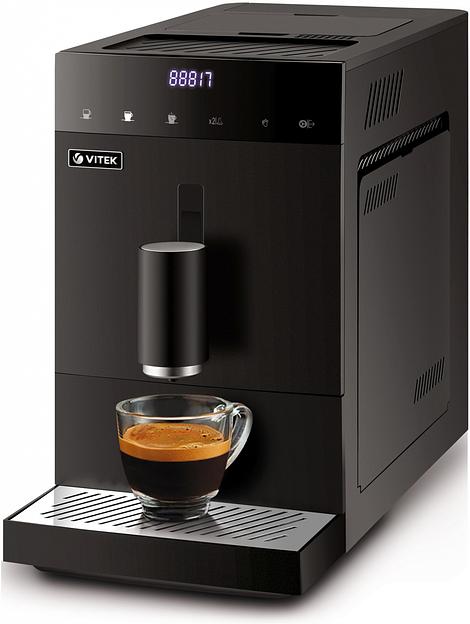 Кофемашина Vitek Metropolis VT-8700 1350Вт черный фото 1