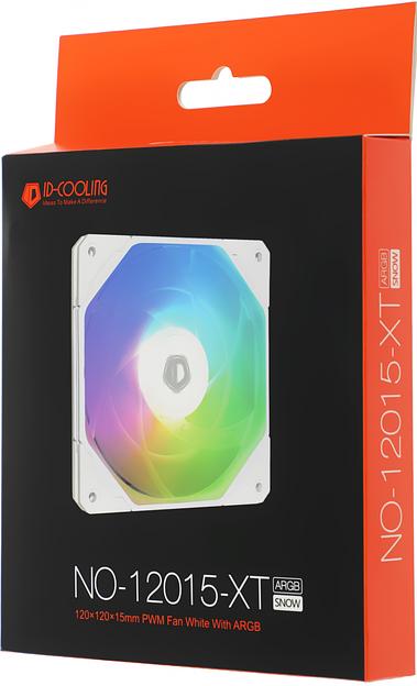 Вентилятор ID-Cooling NO-12015-XT ARGB SNOW 120x120x15mm 4-pin 14-31dB LED Ret фото 8
