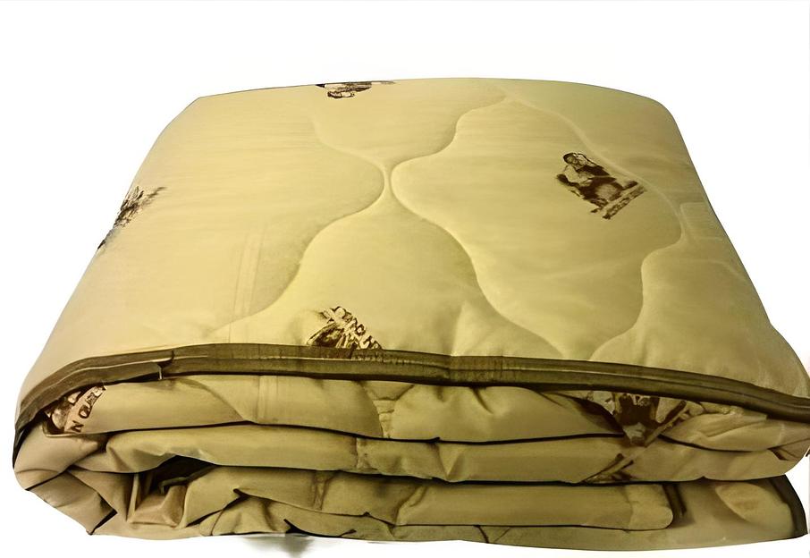 Стёганые одеяла полиэстер (бамбуковое волокно, верблюжья шерсть, овечья шерсть) 1,5 спальные, 300 гр ОПТ фото 1