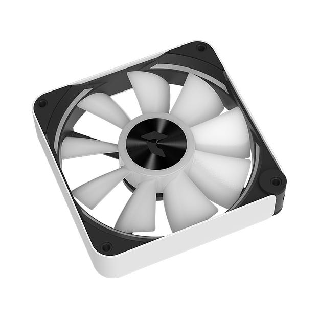 Кулер для компьютерного корпуса AeroCool APNX FP2-120 WH ARGB фото 3