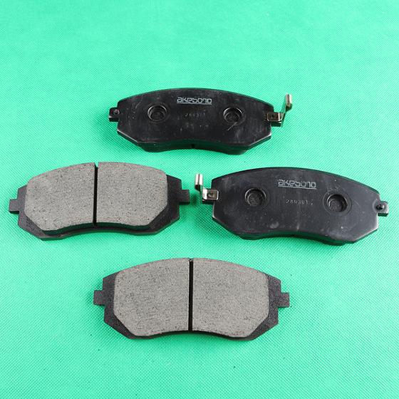 Колодки тормозные дисковые AN-672 WK Akebono фото 1