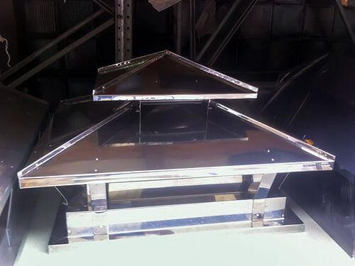 Колпак на дымоход двойной опт фото 3