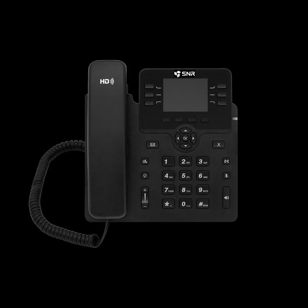 IP-телефон SNR-VP-76-CG-P, 6 SIP-аккаунта, цветной дисплей, GigE, PoE, без БП фото 2