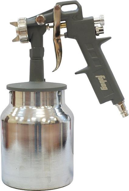 Краскораспылитель Fubag Basic S750/1.5 HP 178л/мин соп.:1.5мм бак:0.8л серый/серебристый фото 1