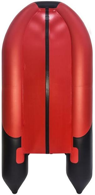 Лодка Ривьера 3400 СК Компакт, 3400*1600*460 мм., цвет: красный-черный фото 4