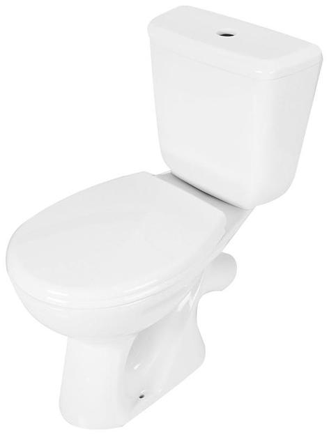 Унитаз компакт ВКЗ Камелия косой выпуск, одинарный слив фото 1