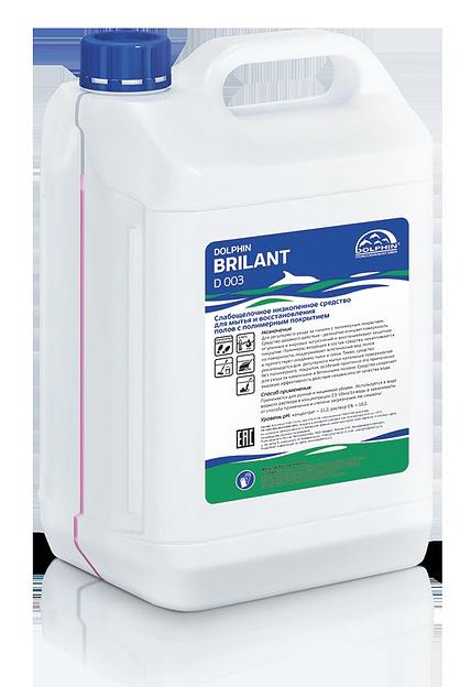 Средство моющее слабощелочное для пола с полимерн.покр. 5 л. ph 9 Brilant /1/3/ фото 1