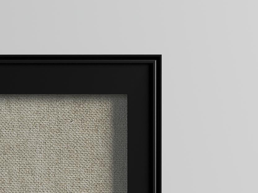 Межкомнатная дверь Linum, декоративный триплекс DX-928 (Рогожка) на заказ фото 5