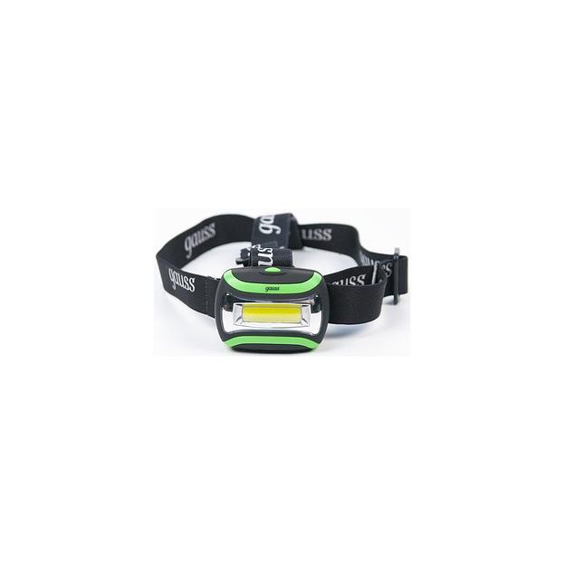 Налобный фонарь GAUSS GFL307, 3Вт [gf307] фото 1