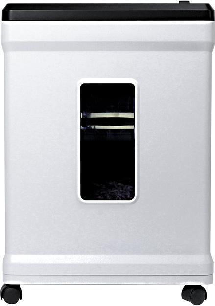 Шредер Heleos УМ26-4 белый/черный (секр.P-4) фрагменты 16лист. 26лтр. скрепки скобы пл.карты CD фото 4