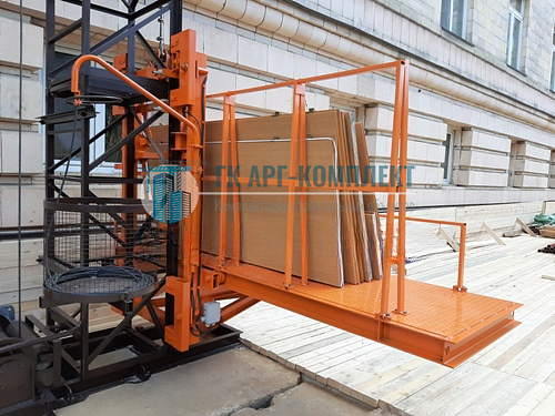 Подъёмник мачтовый ПМГ-1000 (г/п 1 т) фото 8