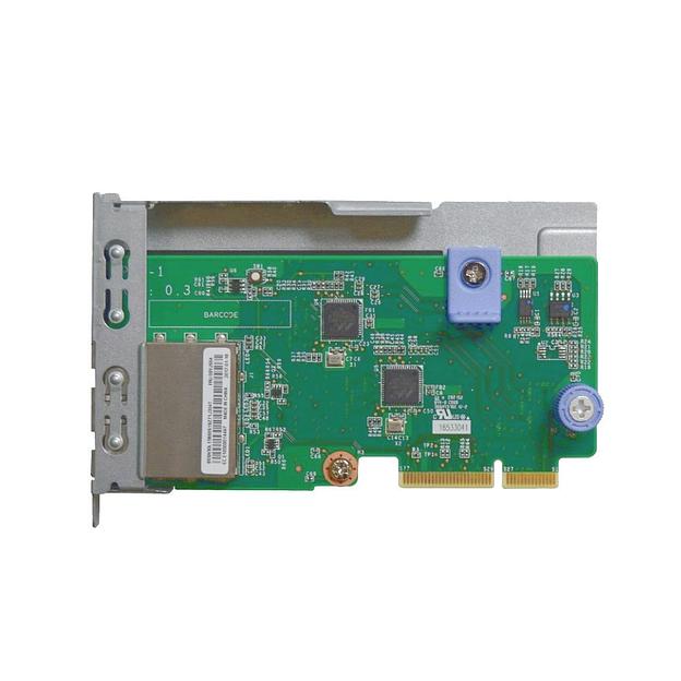 Адаптер Lenovo 7ZT7A00544 ThinkSystem 1Gb 2-port RJ45 LOM фото 1