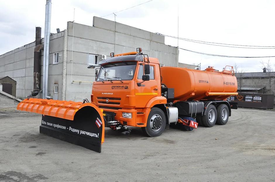Комбинированная дорожная машина на шасси Камаз-65115 фото 1