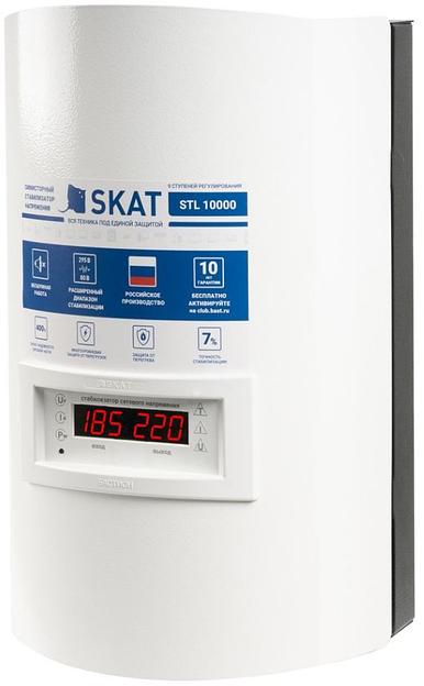 Стабилизатор напряжения Бастион Skat STL 10000 исп.Н 10000ВА белый фото 3
