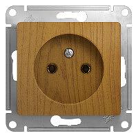 Systeme electric GSL000541 GLOSSA РОЗЕТКА без заземления, 16А, механизм, ДЕРЕВО ДУБ фото 6