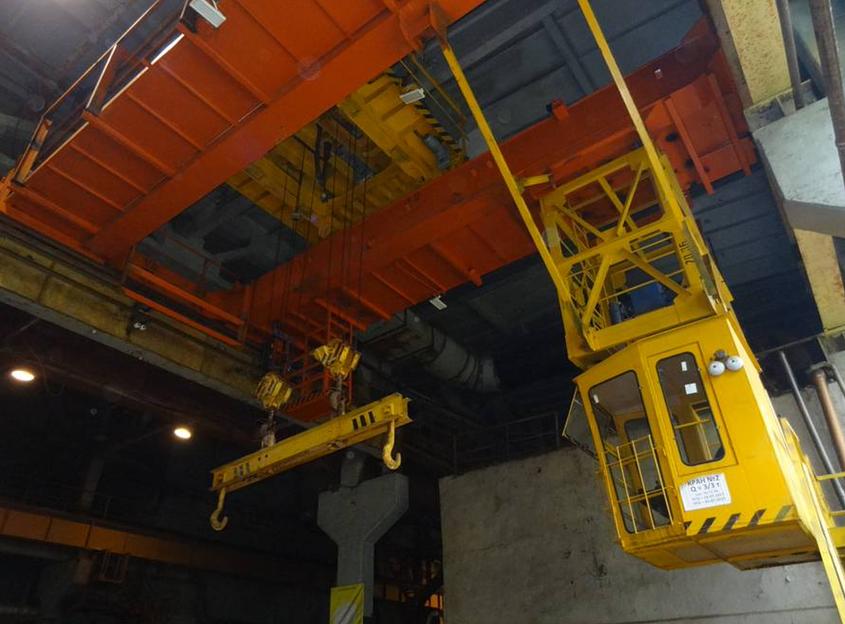 Кран мостовой c гибким подвесом траверсы и вращающейся тележкой фото 5
