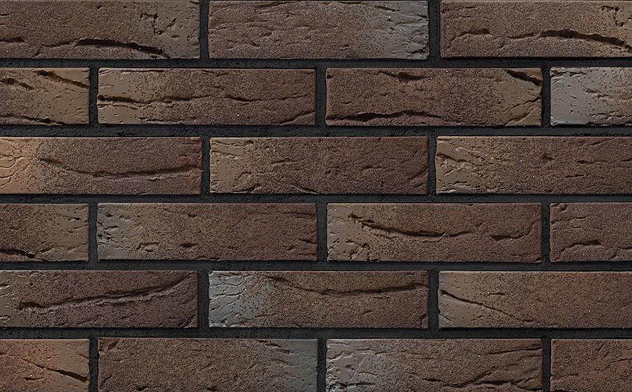 Кирпич БРАЕР кладка limited Этна кора дуба, 250*120*65 мм фото 1