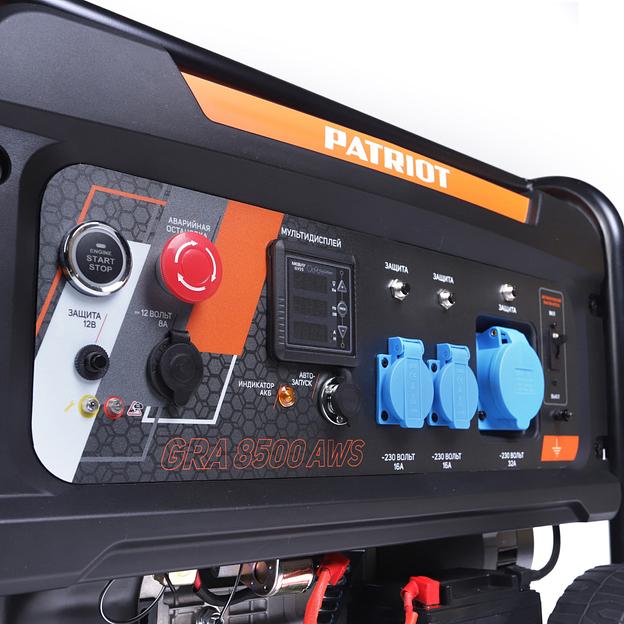 Генератор Patriot GRA 8500AWS 8.5кВт фото 9
