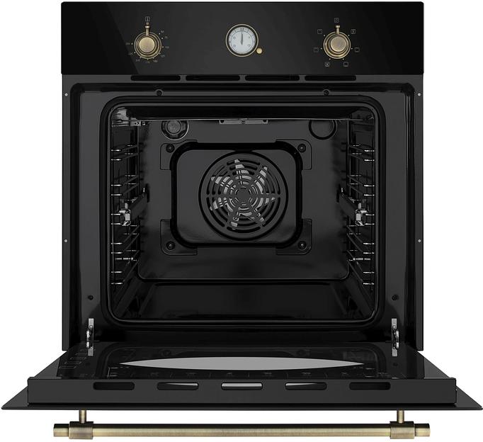 Духовой шкаф Электрический Maunfeld EOEFG.566RBG.RT черный фото 3