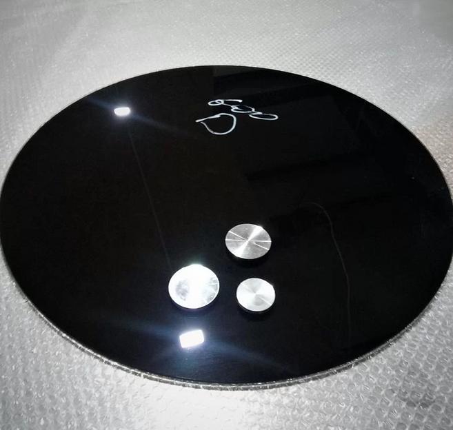 Изготовление стеклянных столешниц и кругов фото 4