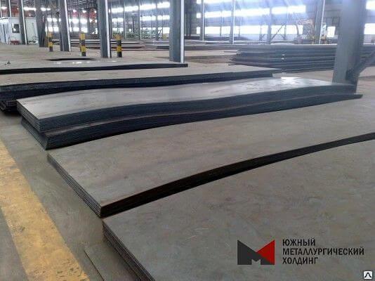 Лист стальной г/к из судовой стали РС В 4х1600х6000 гост 5521-93 фото 1