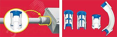 Dkc 50020 Поворот на 90 град. труба-труба, IP 67, д. 20мм фото 3