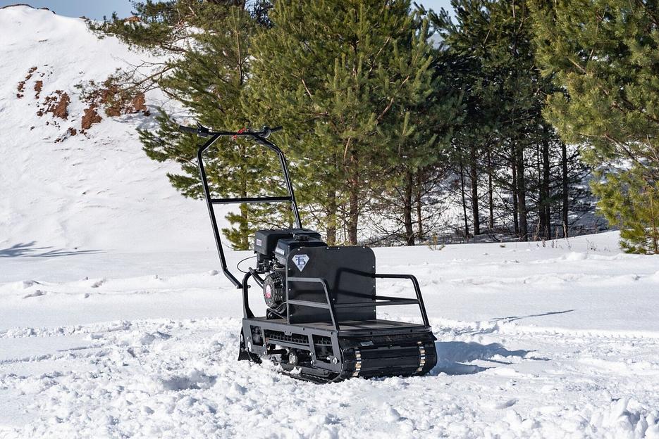 Мотобуксировщик Бурлак М2 LRS, 13 л.с., 1450*510*810 мм. фото 1