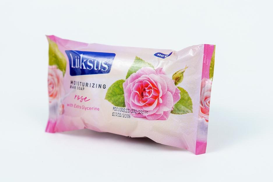 Мыло твёрдое Luksus «Роза», 90 г, опт фото 1