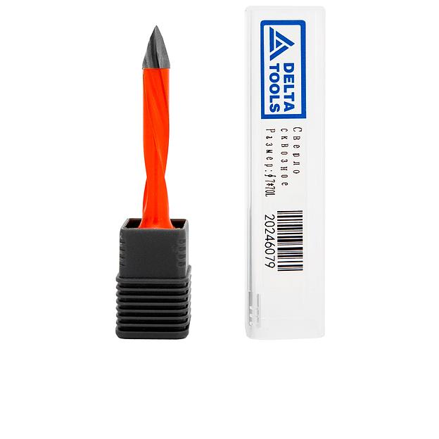 Сверло сквозное DELTATOOLS 7✕10✕70 мм L фото 3