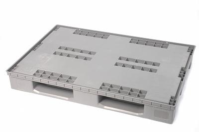 Пластиковый поддон сплошной 1200х800х150 мм фото 1