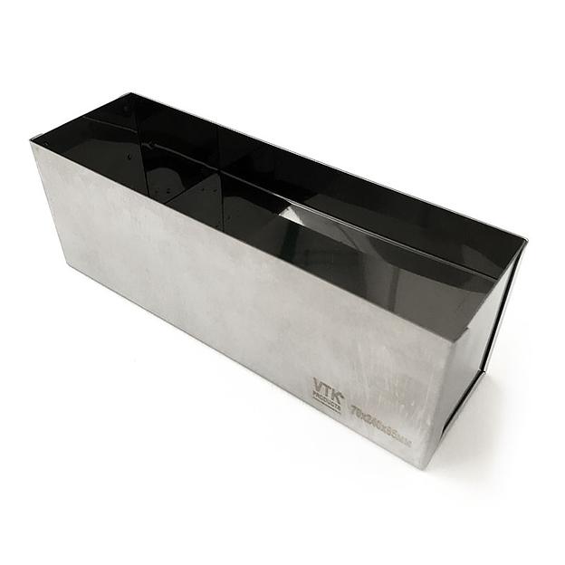 Форма для кекса 240x70x85 мм нержавеющая сталь фото 1